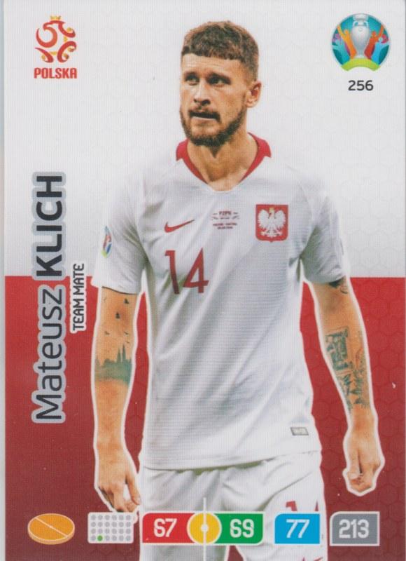 Adrenalyn Euro 2020 - 256 - Mateusz Klich (Poland) - Team Mate