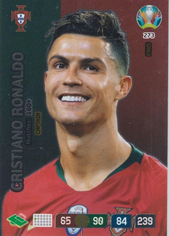 Adrenalyn Euro 2020 - 273 - Cristiano Ronaldo (Portugal) - Captain