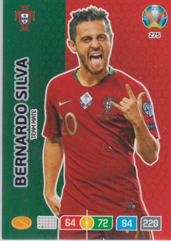 Adrenalyn Euro 2020 - 275 - Bernardo Silva (Portugal) - Team Mate