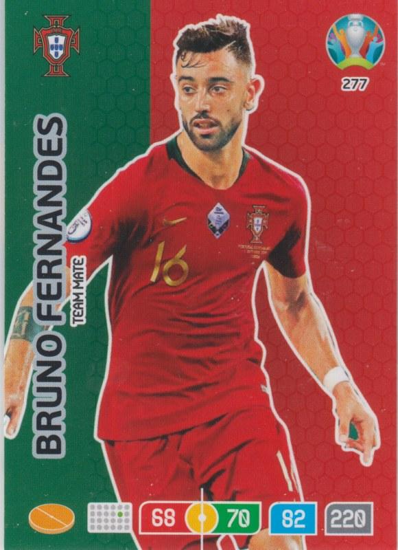Adrenalyn Euro 2020 - 277 - Bruno Fernandes (Portugal) - Team Mate