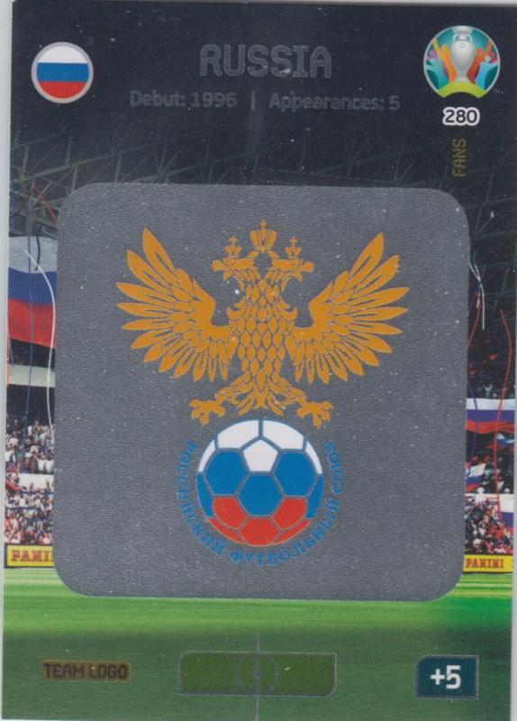 Adrenalyn Euro 2020 - 280 - Team Logo (Russia) - Team Logo