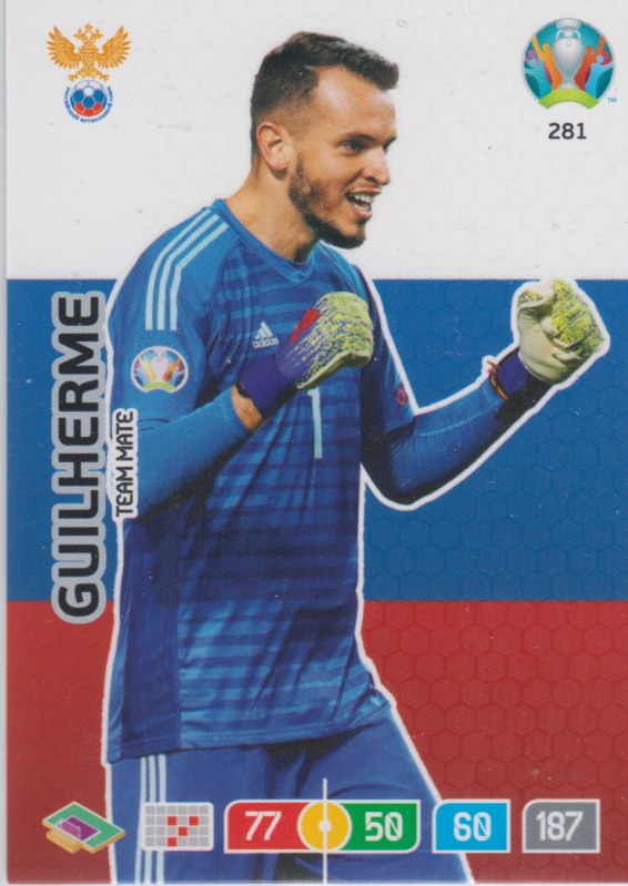 Adrenalyn Euro 2020 - 281 - Guilherme (Russia) - Team Mate