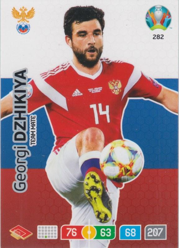 Adrenalyn Euro 2020 - 282 - Georgi Dzhikiya (Russia) - Team Mate