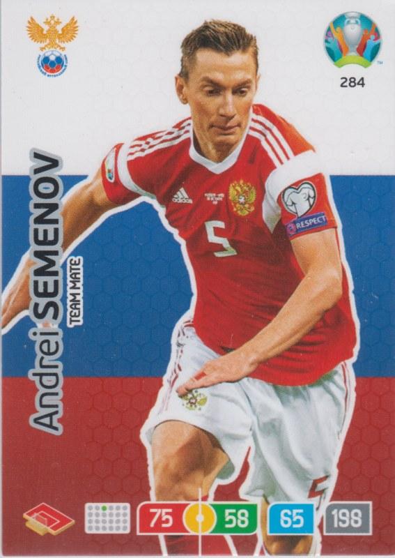 Adrenalyn Euro 2020 - 284 - Andrei Semenov (Russia) - Team Mate