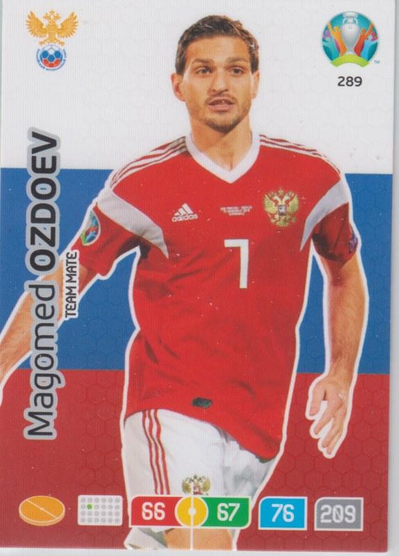 Adrenalyn Euro 2020 - 289 - Magomed Ozdoev (Russia) - Team Mate