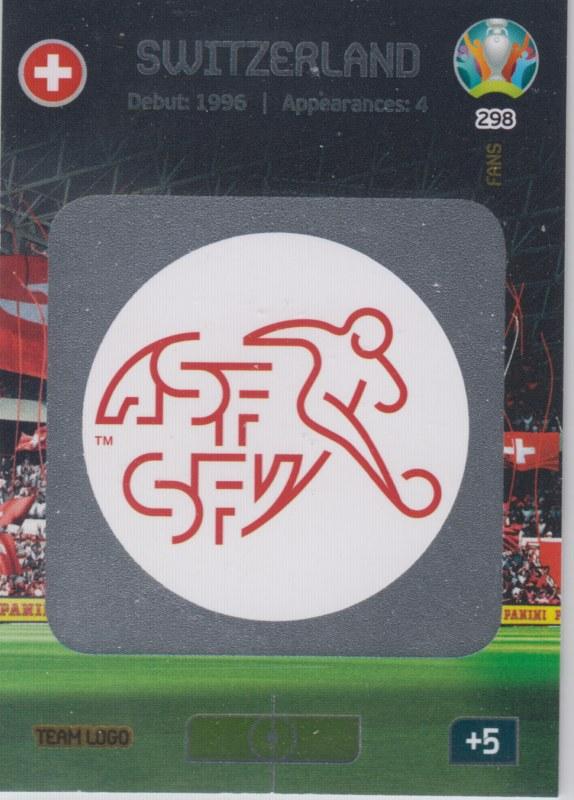 Adrenalyn Euro 2020 - 298 - Team Logo (Switzerland) - Team Logo