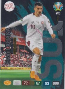 Adrenalyn Euro 2020 - 301 - Granit Xhaka (Switzerland) - Fans' Favourite