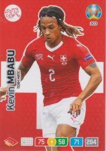 Adrenalyn Euro 2020 - 303 - Kevin Mbabu (Switzerland) - Team Mate