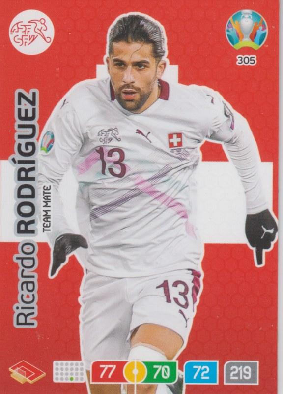 Adrenalyn Euro 2020 - 305 - Ricardo Rodríguez (Switzerland) - Team Mate