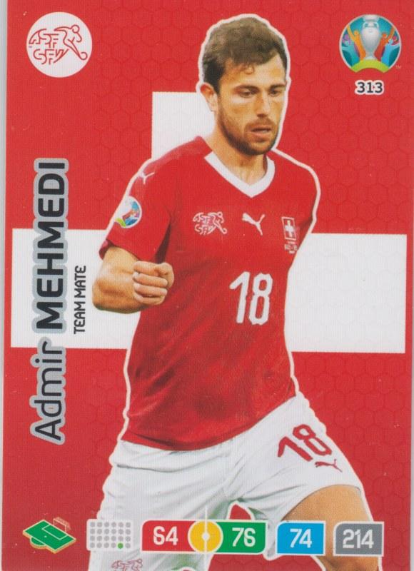 Adrenalyn Euro 2020 - 313 - Admir Mehmedi (Switzerland) - Team Mate