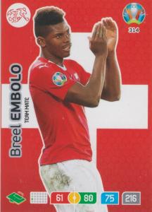 Adrenalyn Euro 2020 - 314 - Breel Embolo (Switzerland) - Team Mate