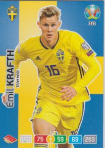 Adrenalyn Euro 2020 - 321 - Emil Krafth (Sweden) - Team Mate