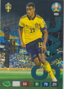 Adrenalyn Euro 2020 - 322 - Alexander Isak (Sweden) - Wonderkid