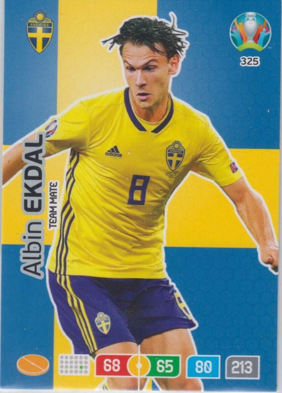Adrenalyn Euro 2020 - 325 - Albin Ekdal (Sweden) - Team Mate