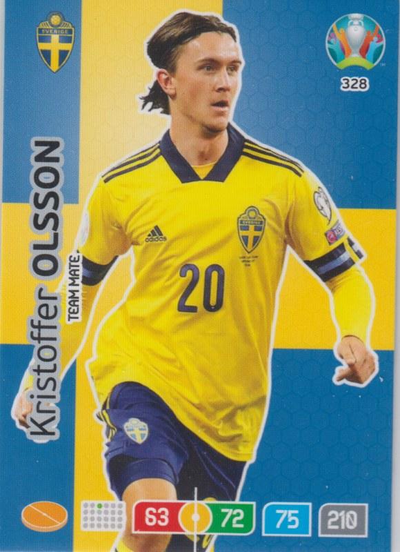 Adrenalyn Euro 2020 - 328 - Kristoffer Olsson (Sweden) - Team Mate