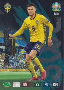 Adrenalyn Euro 2020 - 330 - Marcus Berg (Sweden) - Fans' Favourite