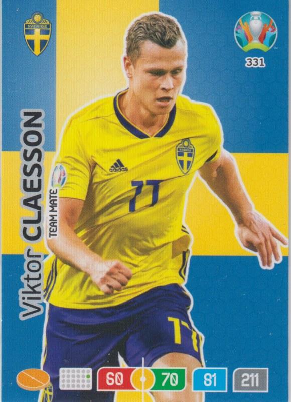 Adrenalyn Euro 2020 - 331 - Viktor Claesson (Sweden) - Team Mate