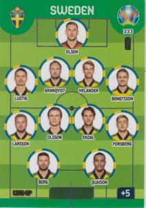 Adrenalyn Euro 2020 - 333 - Line-Up (Sweden) - Line-Up