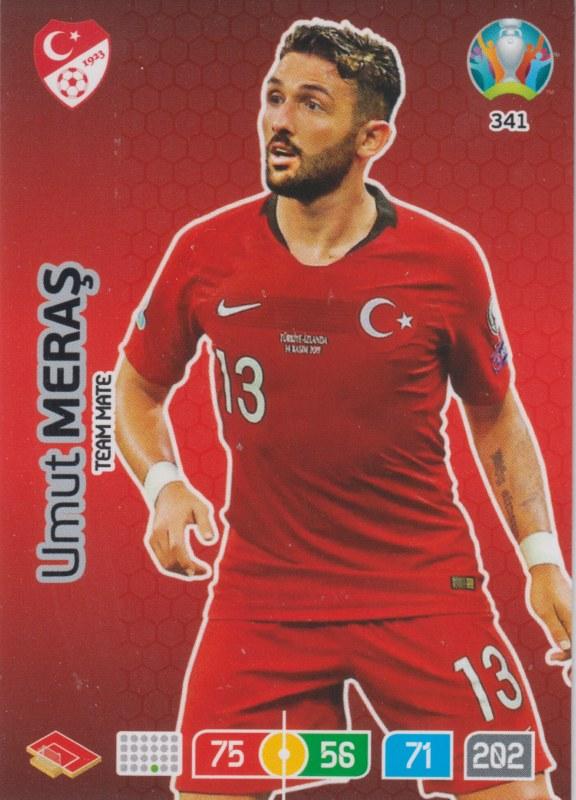 Adrenalyn Euro 2020 - 341 - Umut Meraş / Umut Meras (Turkey) - Team Mate