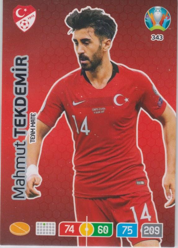 Adrenalyn Euro 2020 - 343 - Mahmut Tekdemir (Turkey) - Team Mate