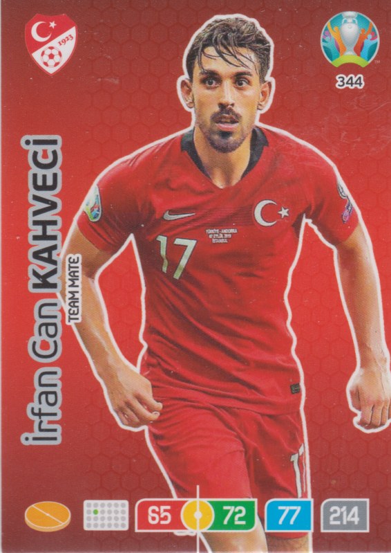 Adrenalyn Euro 2020 - 344 - İrfan Can Kahveci (Turkey) - Team Mate