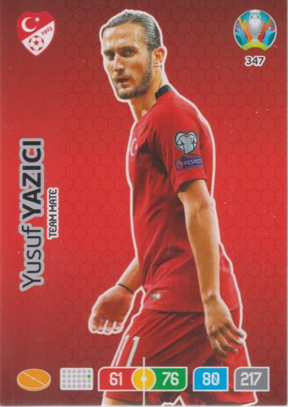 Adrenalyn Euro 2020 - 347 - Yusuf Yazici (Turkey) - Team Mate