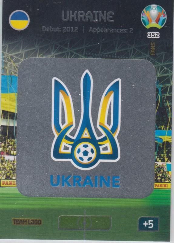 Adrenalyn Euro 2020 - 352 - Team Logo (Ukraine) - Team Logo