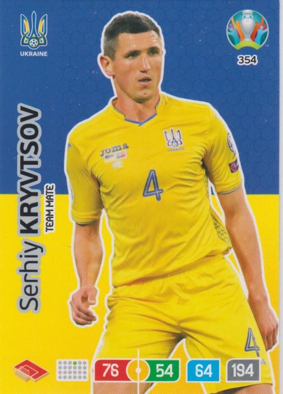 Adrenalyn Euro 2020 - 354 - Serhiy Kryvtsov (Ukraine) - Team Mate
