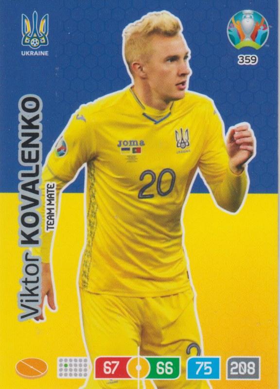 Adrenalyn Euro 2020 - 359 - Viktor Kovalenko (Ukraine) - Team Mate