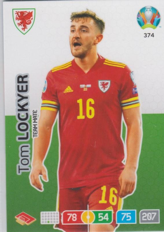 Adrenalyn Euro 2020 - 374 - Tom Lockyer (Wales) - Team Mate