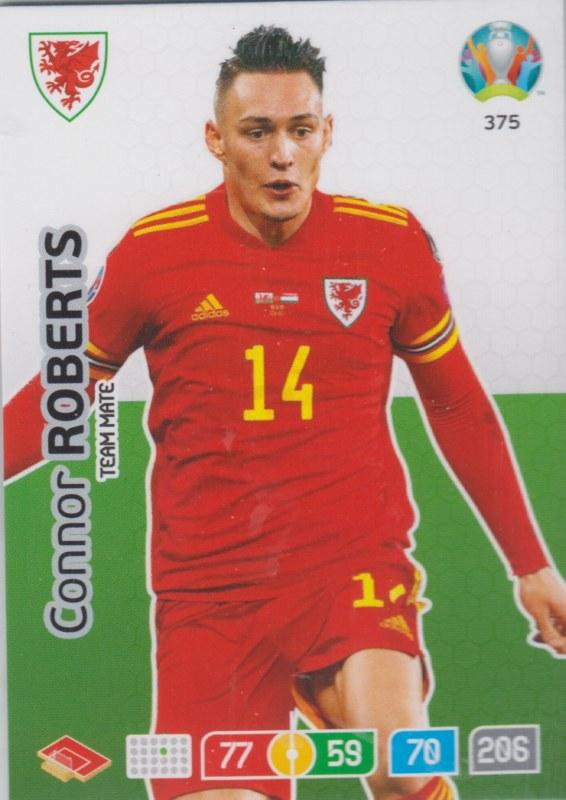 Adrenalyn Euro 2020 - 375 - Connor Roberts (Wales) - Team Mate