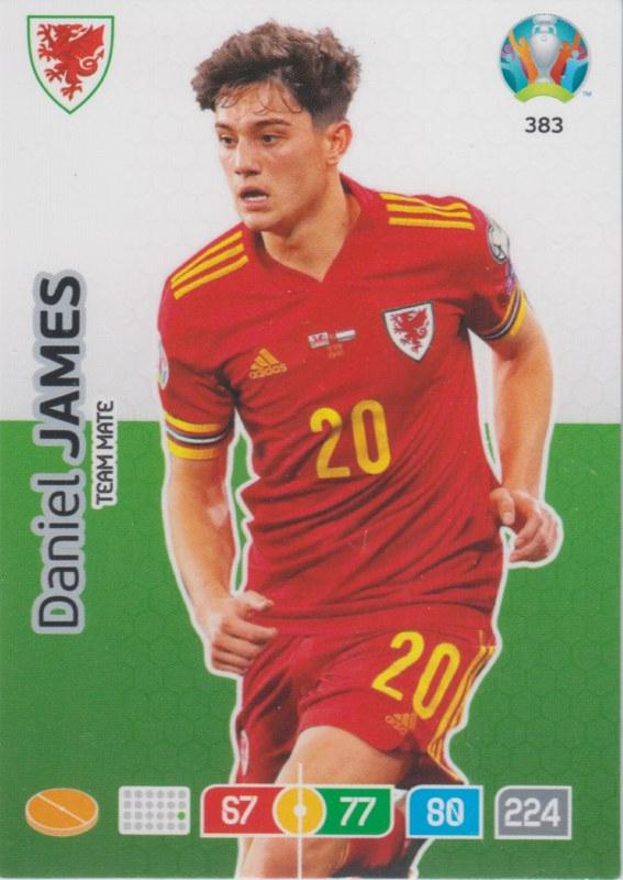 Adrenalyn Euro 2020 - 383 - Daniel James (Wales) - Team Mate