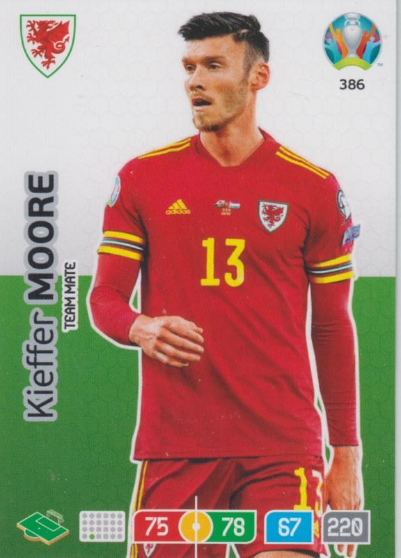 Adrenalyn Euro 2020 - 386 - Kieffer Moore (Wales) - Team Mate