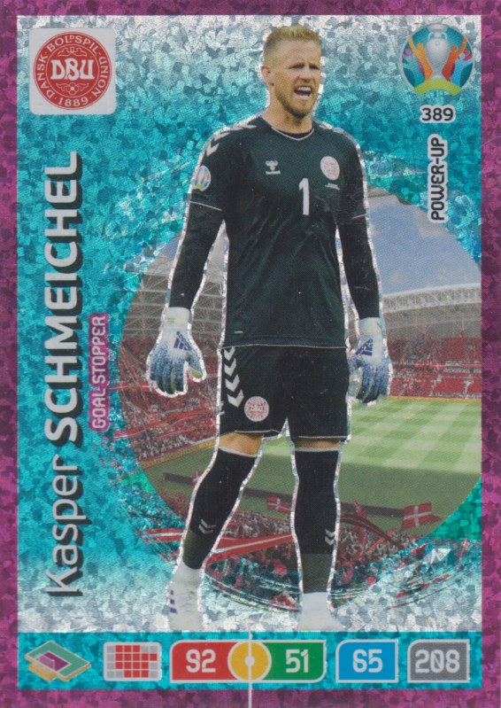 Adrenalyn Euro 2020 - 389 - Kasper Schmeichel (Denmark) - Goal Stopper