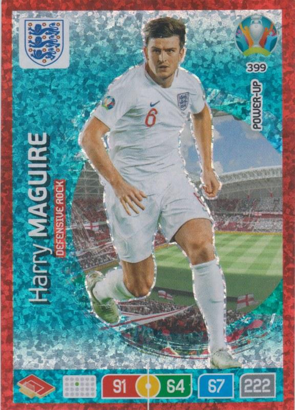 Adrenalyn Euro 2020 - 399 - Harry Maguire (England) - Defensive Rock