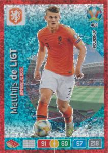 Adrenalyn Euro 2020 - 402 - Matthijs de Ligt (Netherlands) - Defensive Rock