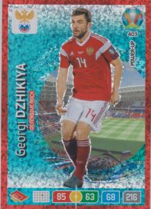 Adrenalyn Euro 2020 - 403 - Georgi Dzhikiya (Russia) - Defensive Rock