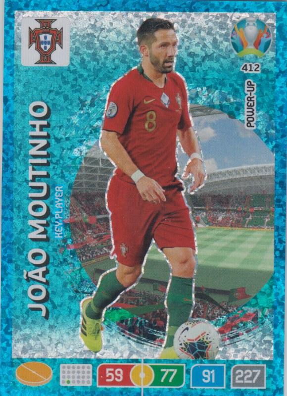 Adrenalyn Euro 2020 - 412 - João Moutinho (Portugal) - Key-Player