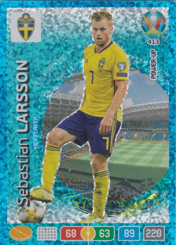Adrenalyn Euro 2020 - 413 - Sebastian Larsson (Sweden) - Key-Player