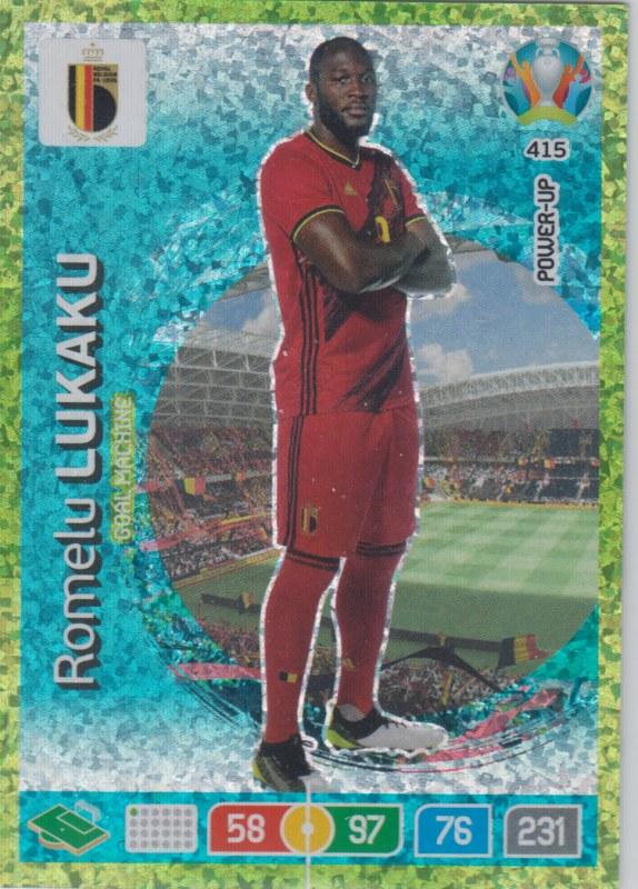 Adrenalyn Euro 2020 - 415 - Romelu Lukaku (Belgium) - Goal Machine