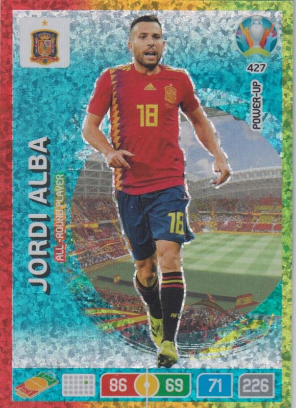 Adrenalyn Euro 2020 - 427 - Jordi Alba (Spain) - All-Round Player