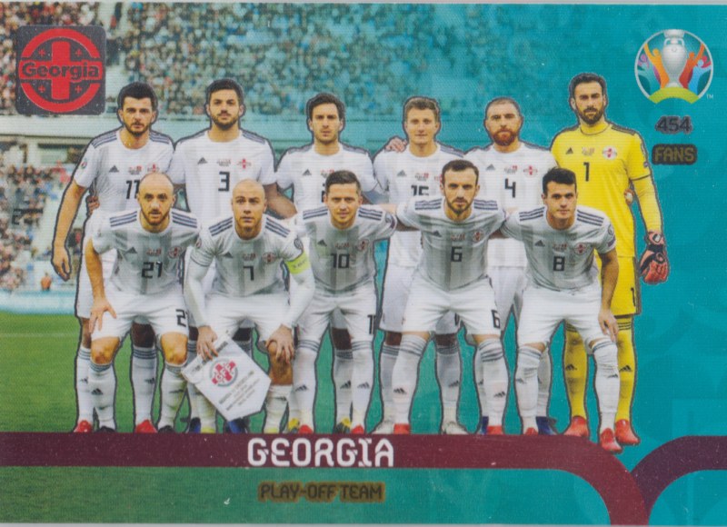 Adrenalyn Euro 2020 - 454 - Georgia - Play-Off Team