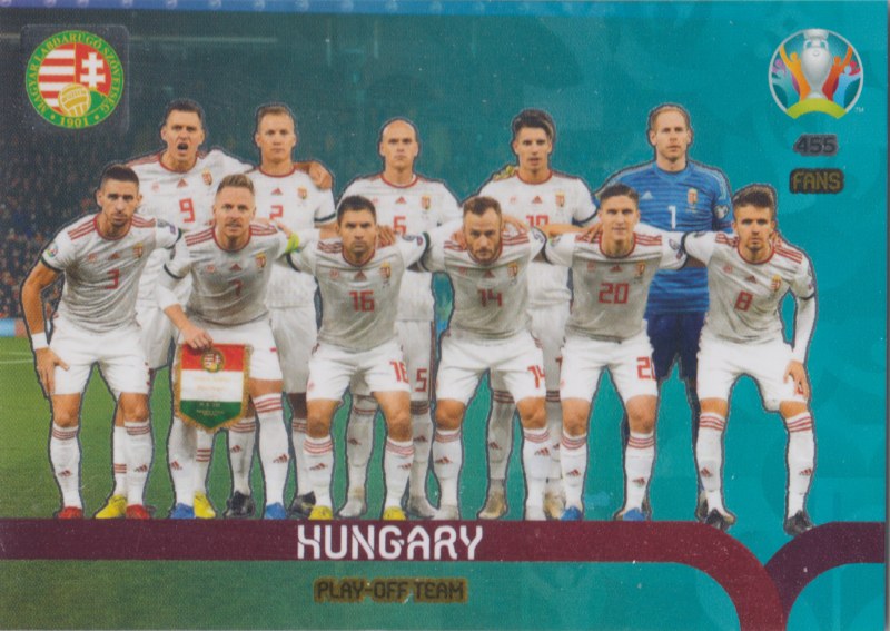 Adrenalyn Euro 2020 - 455 - Hungary - Play-Off Team