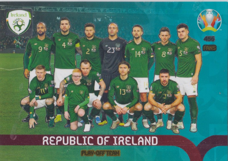 Adrenalyn Euro 2020 - 456 - Republic of Ireland - Play-Off Team