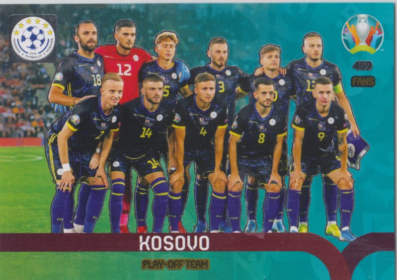 Adrenalyn Euro 2020 - 459 - Kosovo - Play-Off Team