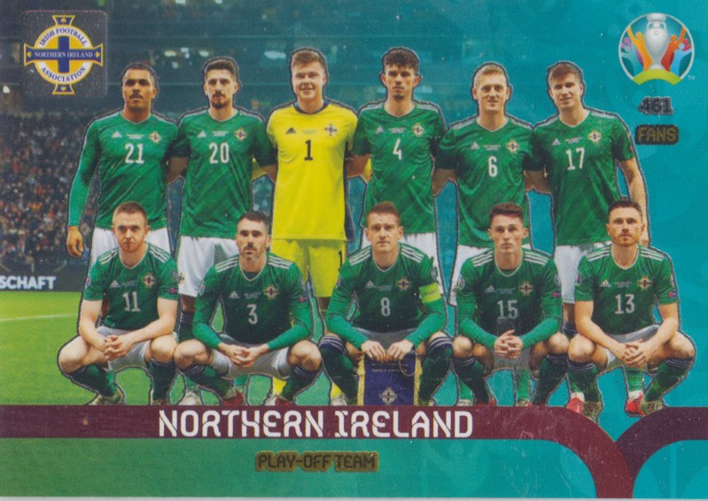 Adrenalyn Euro 2020 - 461 - Nothern Ireland - Play-Off Team