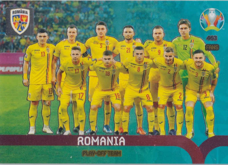 Adrenalyn Euro 2020 - 463 - Romania - Play-Off Team