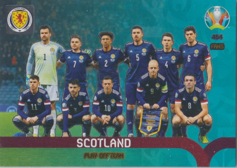 Adrenalyn Euro 2020 - 464 - Scotland - Play-Off Team