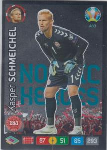 Adrenalyn Euro 2020 - 469 - Kasper Schmeichel (Denmark) - Nordic Heroes