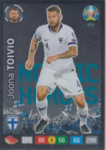 Adrenalyn Euro 2020 - 473 - Joona Toivio (Finland) - Nordic Heroes